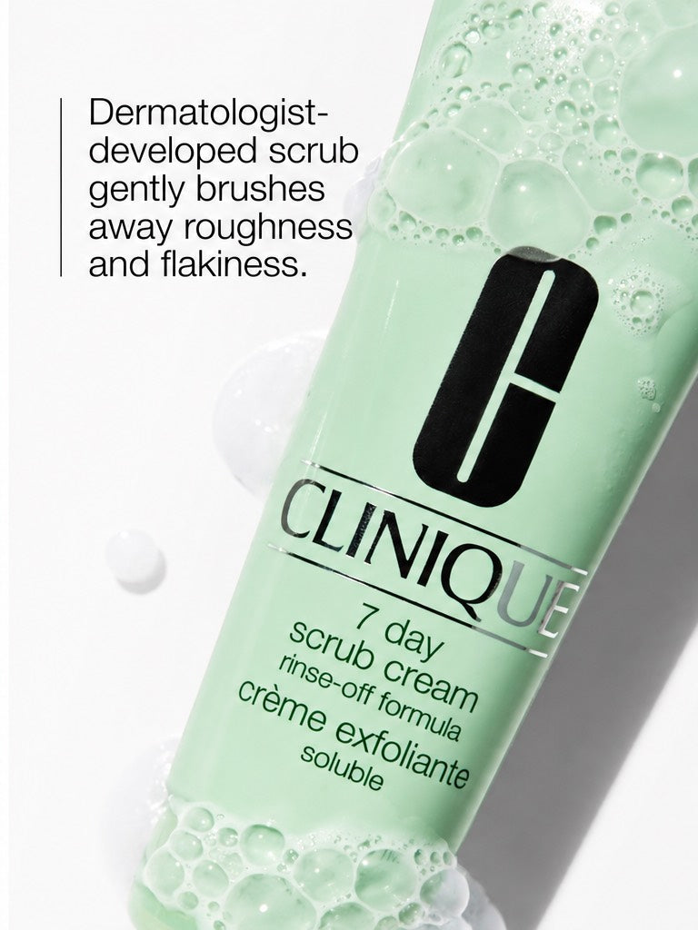 Clinique 7 Day Scrub Rinse-Off Formula 100ml