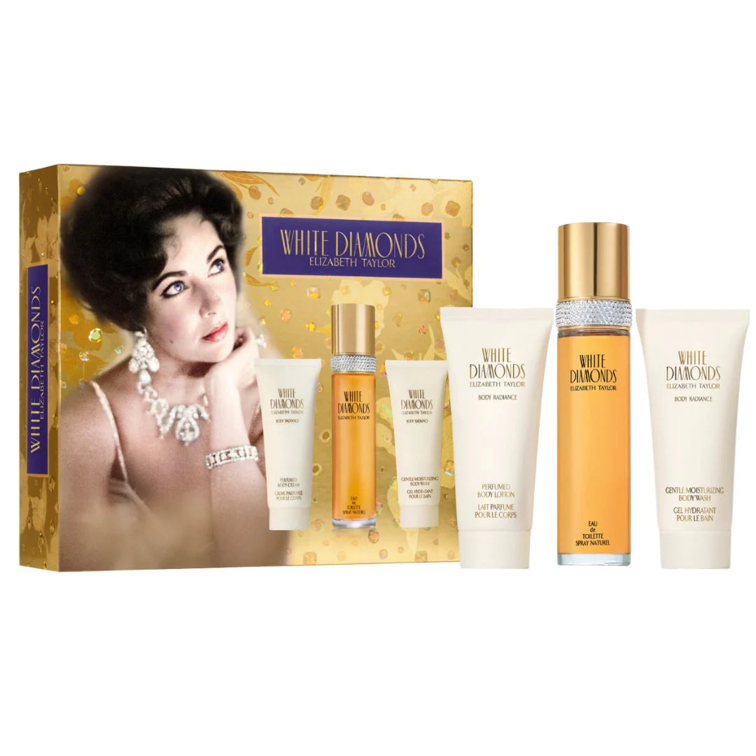 Elizabeth Taylor White Diamonds EDT 100mL 3 Piece Set