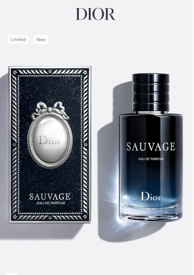 Dior Sauvage Eau de Parfum - Limited edition 100ml